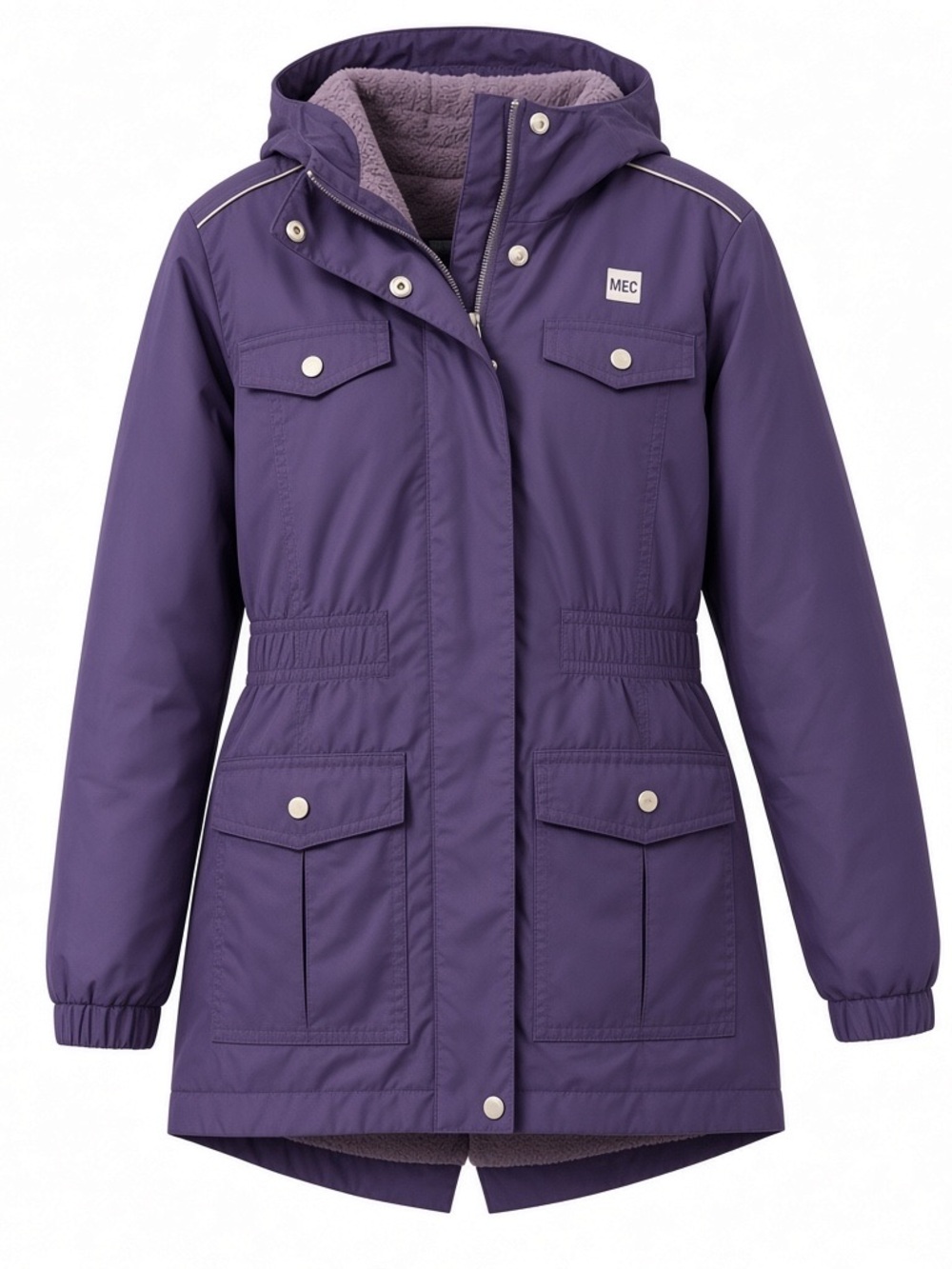 MEC kids utility jacket with hood